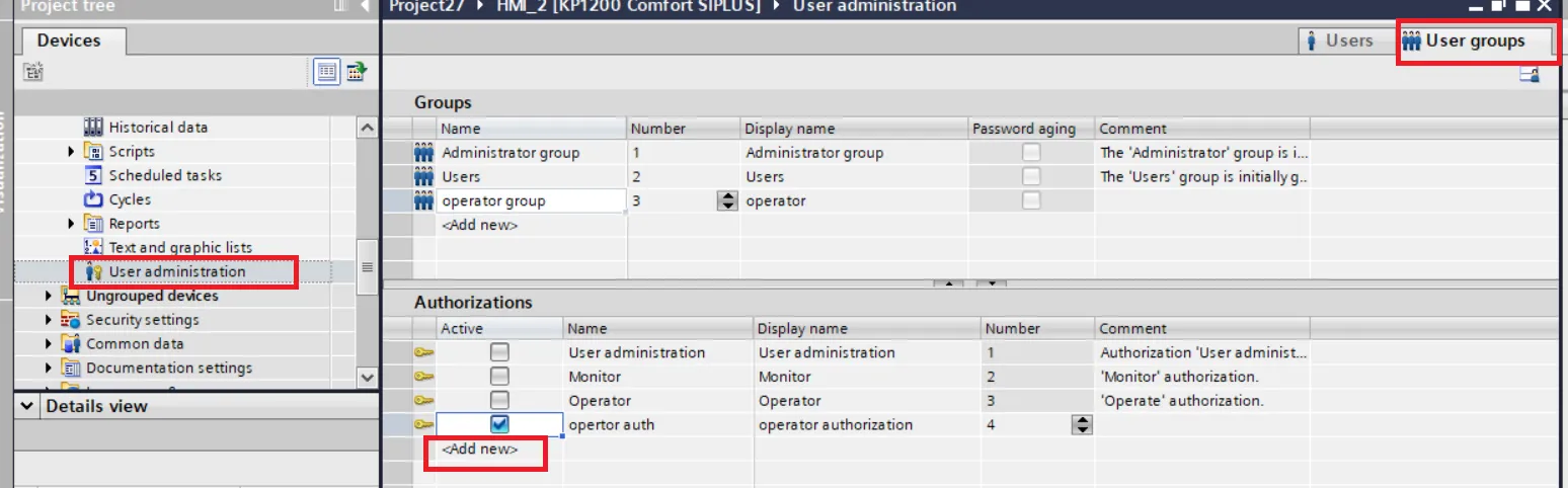 img/wincc hmi user administration/wincc hmi create authorization in tia portal.webp